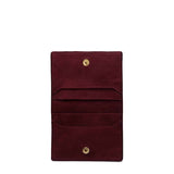 Padfield British Luxury Leather card case holder lined with suede leather