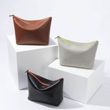 Padfield stylish slimline British made Luxury Leather colour pop Wash Bags Made in England UK