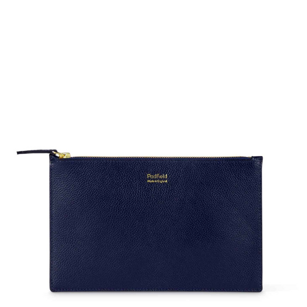Padfield Zip Pouch Large Navy