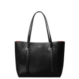 Padfield Somersley Black Leather Tote Bag sustainably Made in England UK