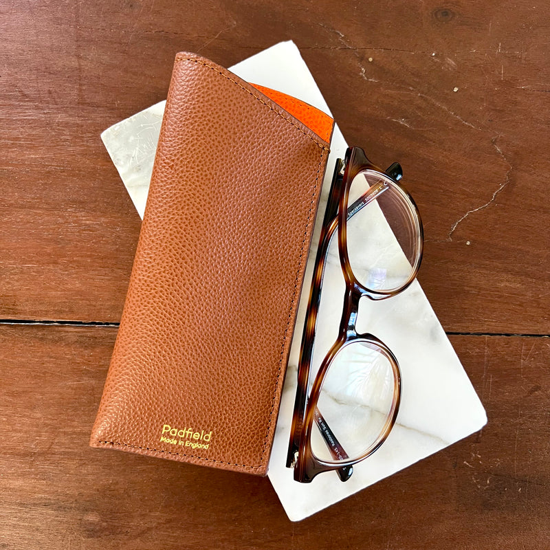 Padfield Glasses Pouch Tan
